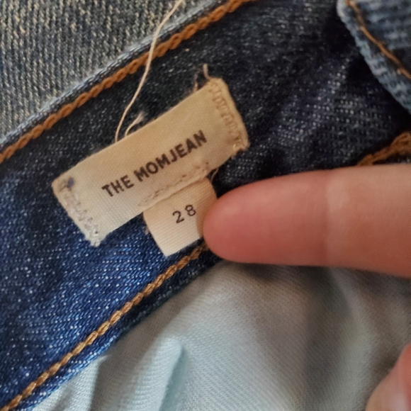 Madewell Size 28 The Momjean - Picture 6 of 9